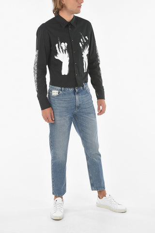 5 Pocket ALL IS LOVE Denims with Belt Loops