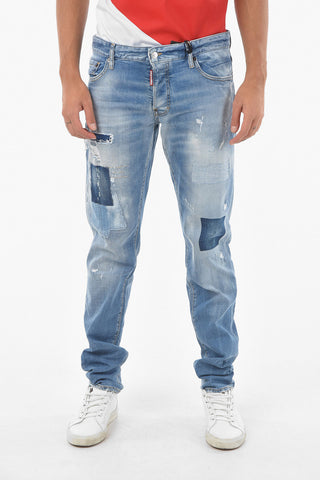 17 cm Distressed SLIM FIT Vintage Effect Jeans
