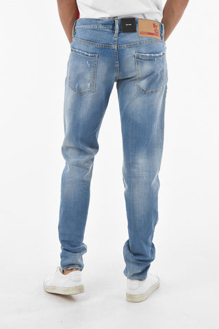 17 cm Distressed SLIM FIT Vintage Effect Jeans