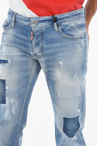 17 cm Distressed SLIM FIT Vintage Effect Jeans