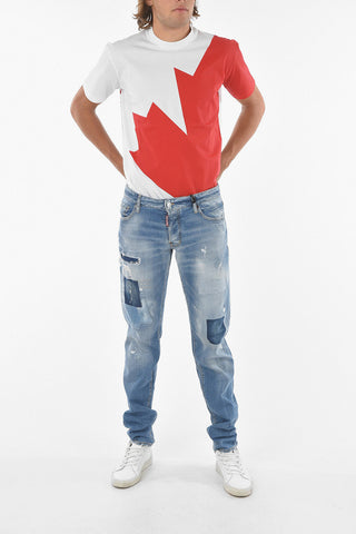 17 cm Distressed SLIM FIT Vintage Effect Jeans