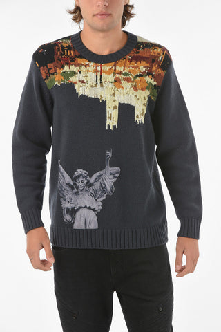 JUN TAKAHASHI Wool Crew-Neck Sweater