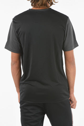Two-Tone T-shirt with Logo-Print