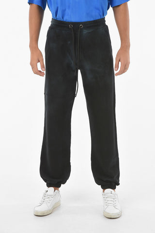 Acid Wash Effect Cotton Joggers