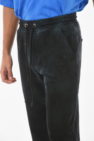 Acid Wash Effect Cotton Joggers