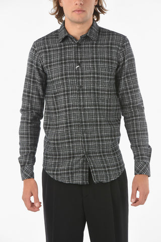 Checked Patterend LIAM NP Shirt with Breast Pocket