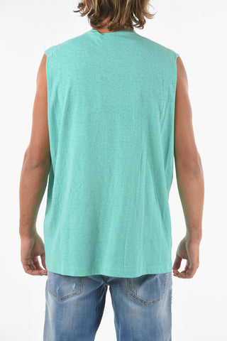 Long Sleeved Double Layer T-shirt With Printed Logo