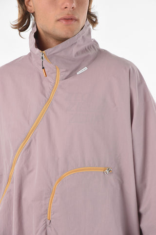 Giacca a Vento Con Zip Trasversale