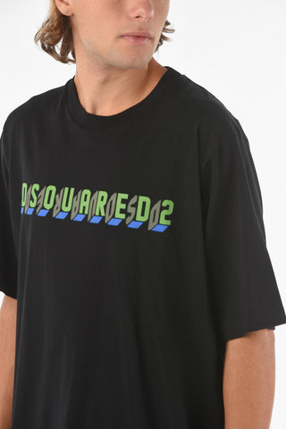Monogram Printed SLOUCH FIT T-shirt
