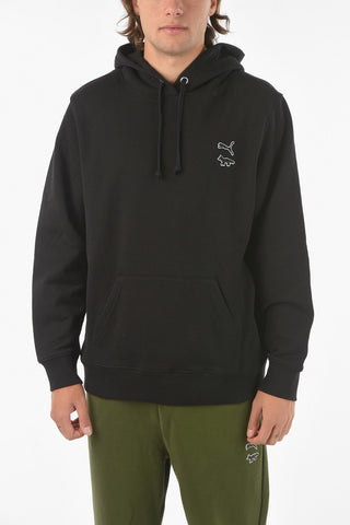 X PUMA Hooded Sweatshirt with Embroidered Logo Detail