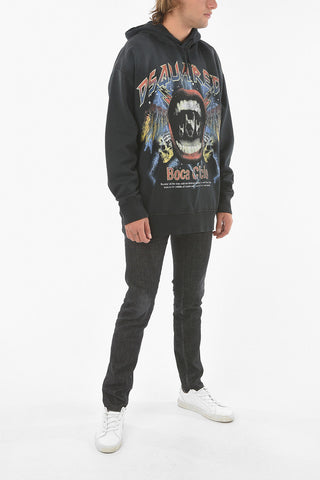 Printed BOCA CICIO SLOUCH FIT Hoodie Sweatshirt