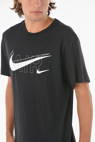 T-shirt Girocollo Stampata sul Fronte