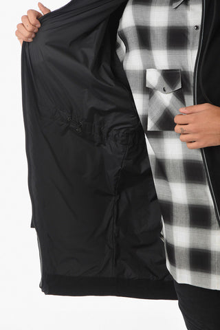 Cappotto in Cotone Stretch con Cappuccio
