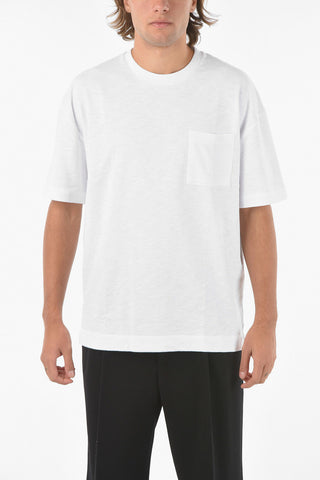 Knitted RATANO T-shirt with Breast Pocket