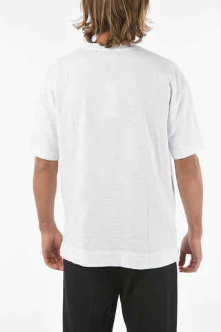 Knitted RATANO T-shirt with Breast Pocket