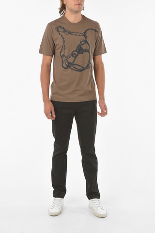 ZZEGNA Short Sleeved Printed T-shirt