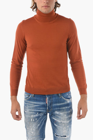 Virgin Wool Turtle neck Sweater