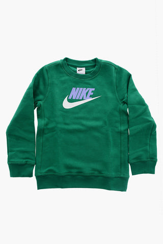 Felpa Girocollo con Stampa Logo