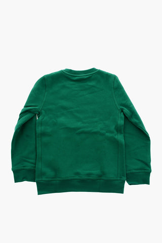 Felpa Girocollo con Stampa Logo