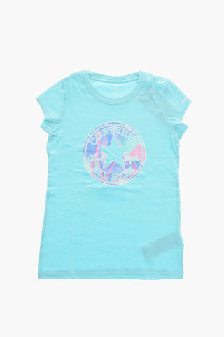 ALL STAR CHUCK TAYLOR t-shirt girocollo con logo stampato