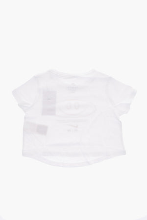 Bedrucktes Crop-T-Shirt