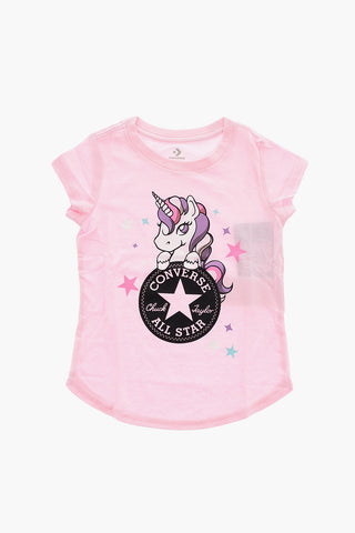 ALL STAR CHUCK TAYLOR Unicorn Printed Crew-neck T-shirt