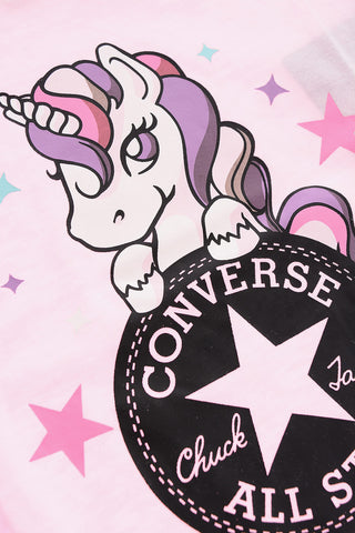 ALL STAR CHUCK TAYLOR Unicorn Printed Crew-neck T-shirt
