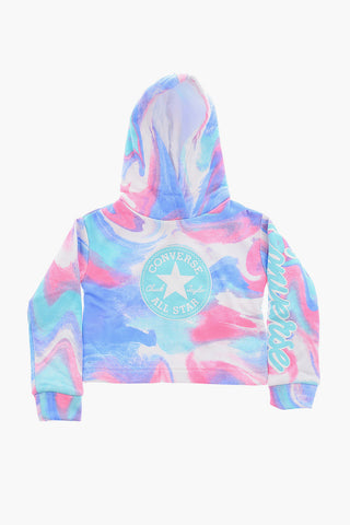 ALL STAR CHUCK TAYLOR Felpa in cotone garzato con cappuccio