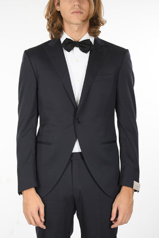 Peak Lapel Virgin Wool and silk CERIMONY ACADEMY Single Breasted Suit