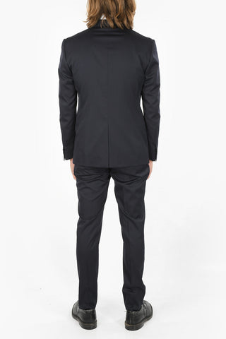Peak Lapel Virgin Wool and silk CERIMONY ACADEMY Single Breasted Suit