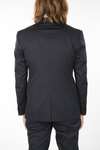 Peak Lapel Virgin Wool and silk CERIMONY ACADEMY Single Breasted Suit