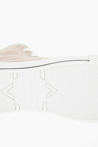 5cm Velour S-ASTICO High-Top Sneakers with Platform
