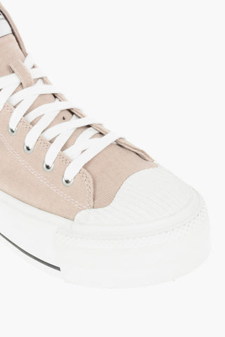 5cm Velour S-ASTICO High-Top Sneakers with Platform