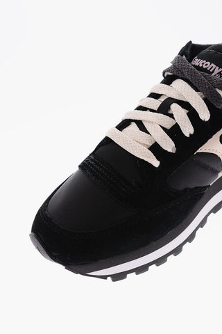suede and fabric JAZZ TRIPLE sneakers