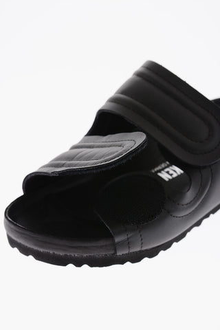 TOOGOOD touch strap closure leather THE MUD LARKER sandals