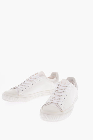 leather and fabric STARLESS sneakers