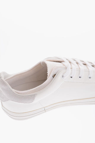 leather and fabric STARLESS sneakers