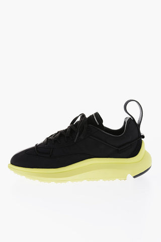 Y-3 BY YOHJI YAMAMOTO solid color SHIKU RUN sneakers with contrasting sole 