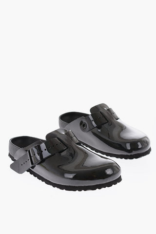BIRKENSTOCK iridiscent leather BOSTON EXTRO sandals