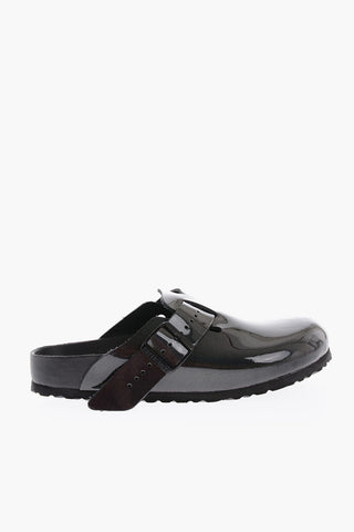 BIRKENSTOCK iridiscent leather BOSTON EXTRO sandals