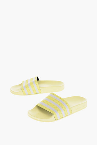 striped ADILETTE slides