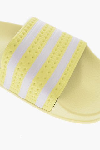 striped ADILETTE slides