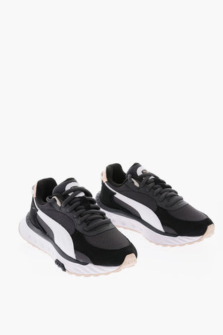 fabric WILD RIDER SOFT METAL sneakers