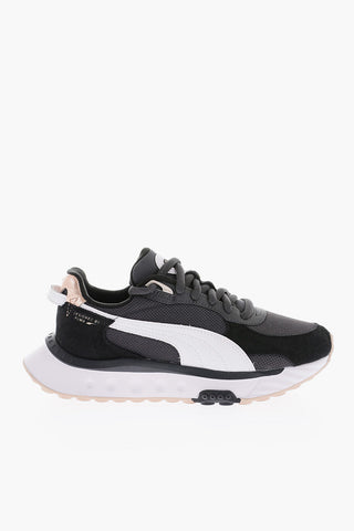 fabric WILD RIDER SOFT METAL sneakers