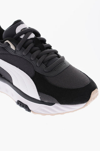 fabric WILD RIDER SOFT METAL sneakers
