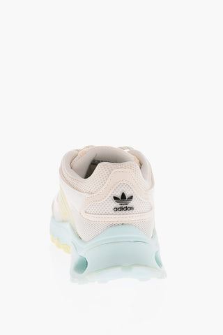 faux leather and fabric THESIA W sneakers