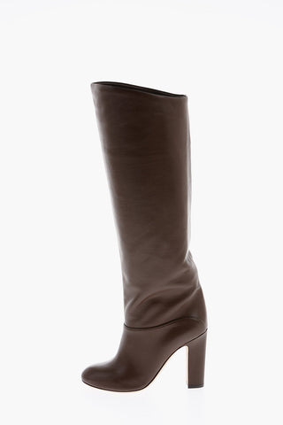 9.5cm almond toe KIKI leather Boots