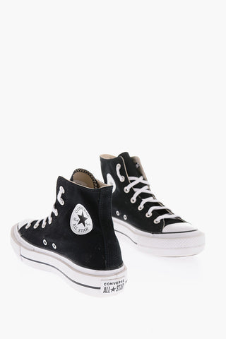 ALL STAR CHUCK TAYLOR fabric high-top sneakers with cotrasting sole