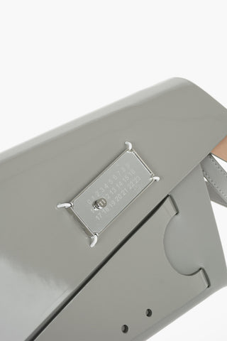MM11 Borsa SNATCHED in Pelle Effetto Lucido