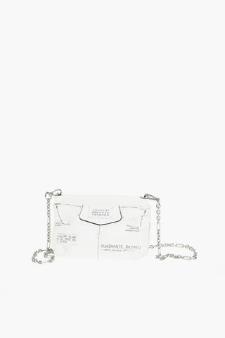 MM11 mini borsa a tracolla GLAM SLAM in pelle stampata